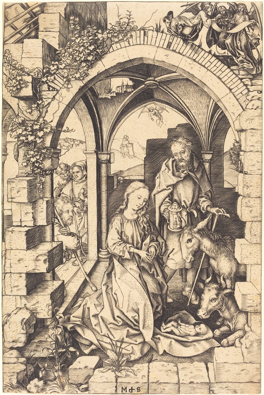 A Születés alkotó: Martin Schongauer