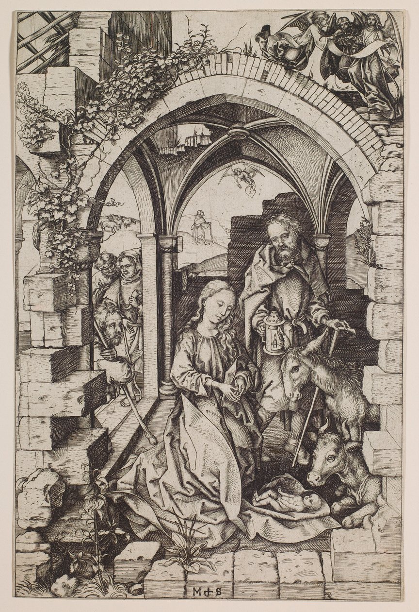 A Születés alkotó: Martin Schongauer