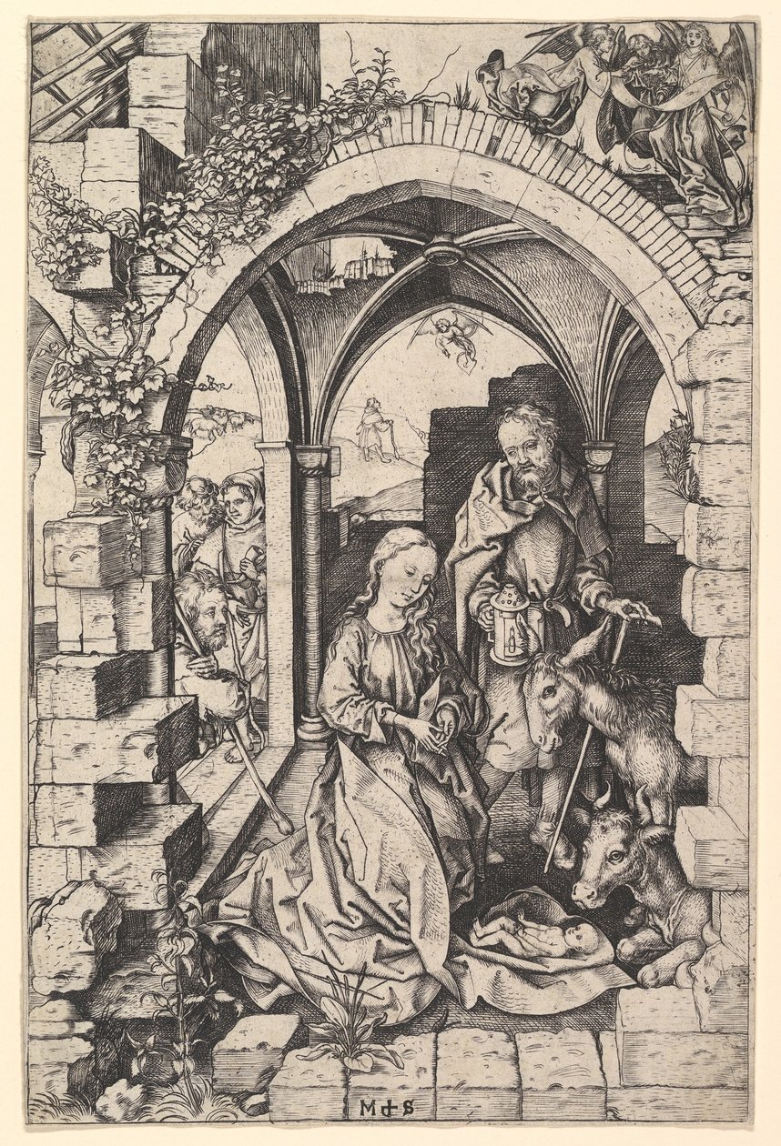 A betlehemes, kb. 1435-1491. alkotó: Martin Schongauer