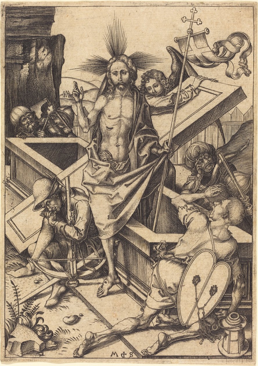 A Feltámadás alkotó: Martin Schongauer