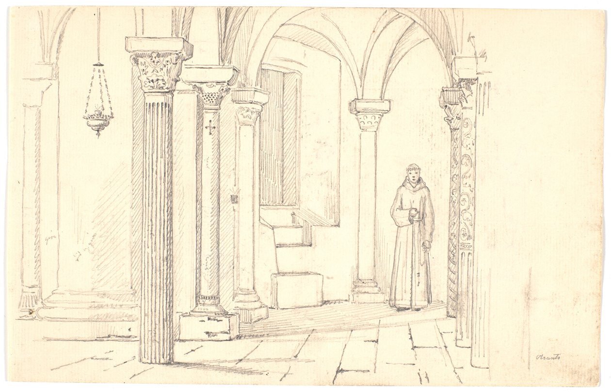 Katedrális kripta, Otranto alkotó: Martinus Rørbye