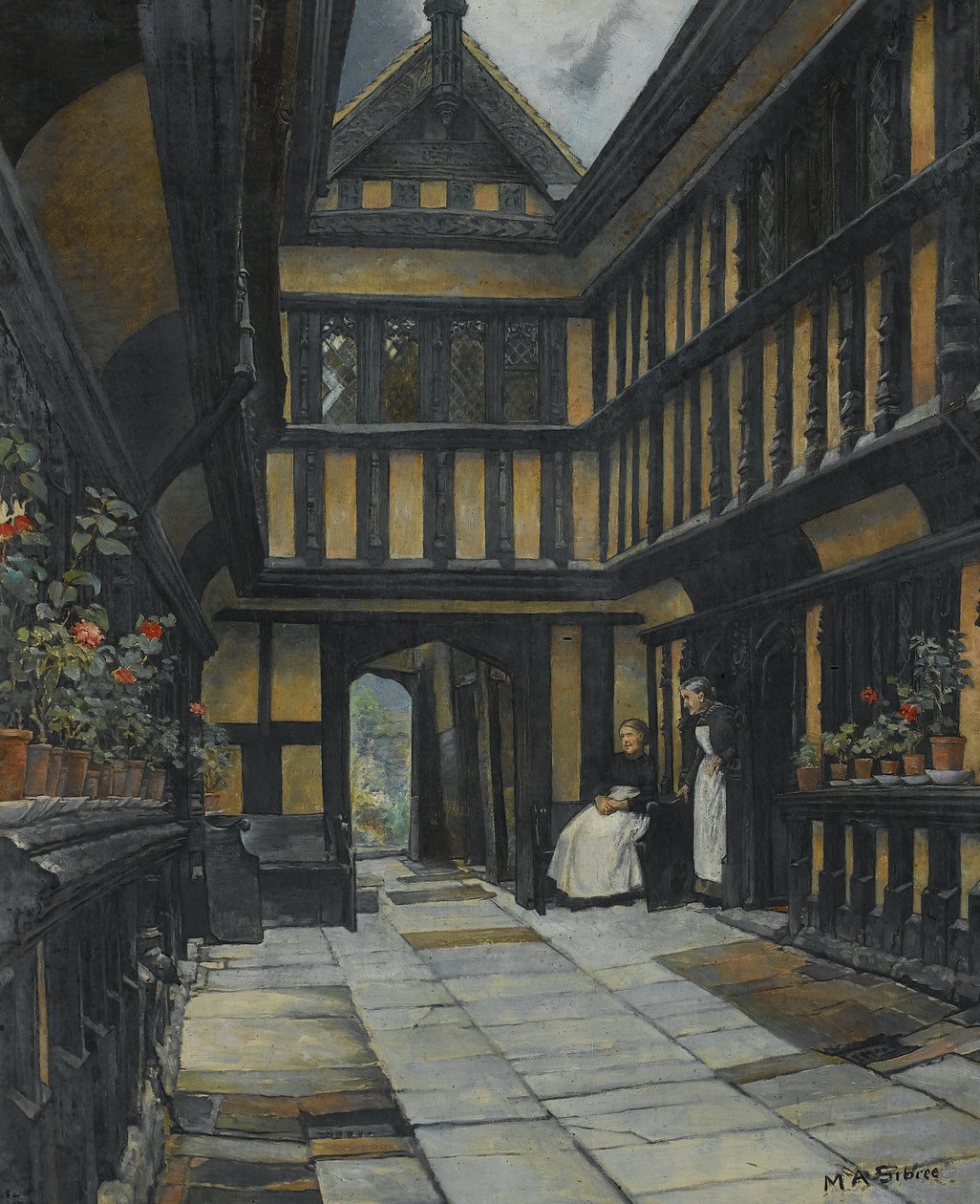 Fords Hospital, Coventry, 19. század vége – 20. század eleje alkotó: Mary Anne Sibree