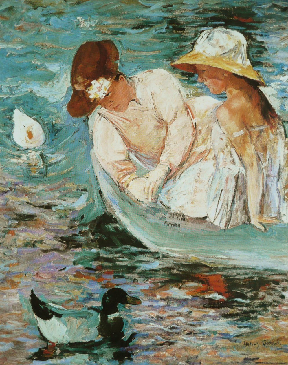 Summertimenfranzais: Nyár alkotó: Mary Cassatt