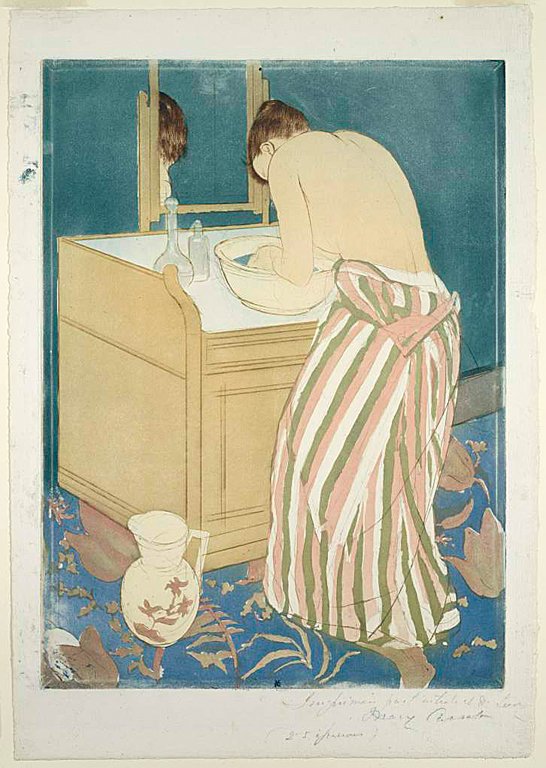 A fürdő alkotó: Mary Cassatt
