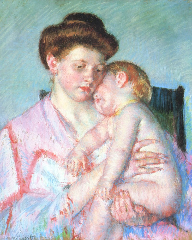 Álmos baba alkotó: Mary Cassatt