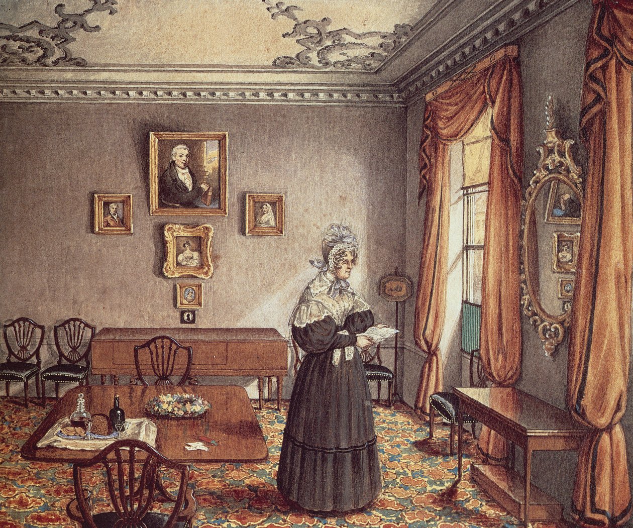 Mrs. Duffin ebédlőjében Yorkban alkotó: Mary Ellen Best