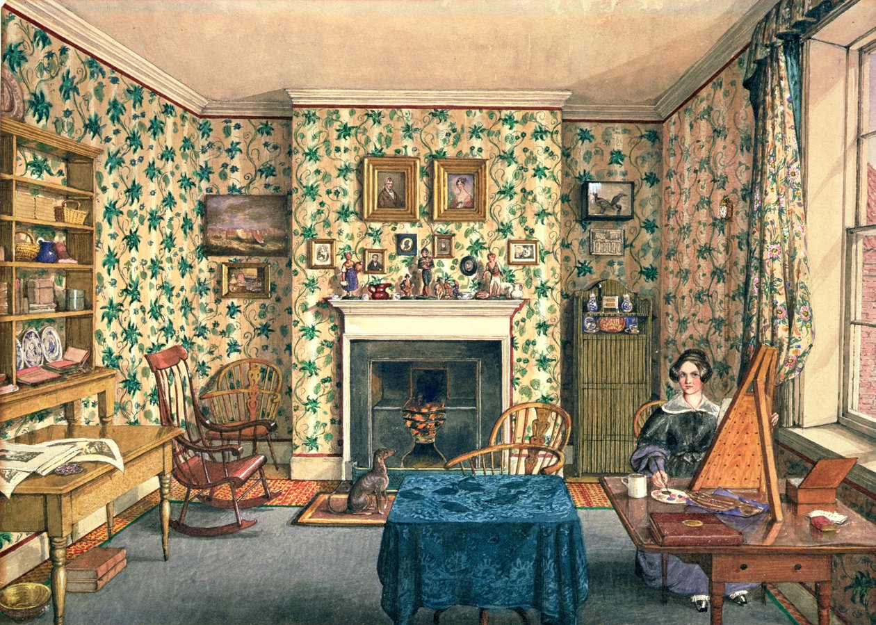 A művész munkában alkotó: Mary Ellen Best