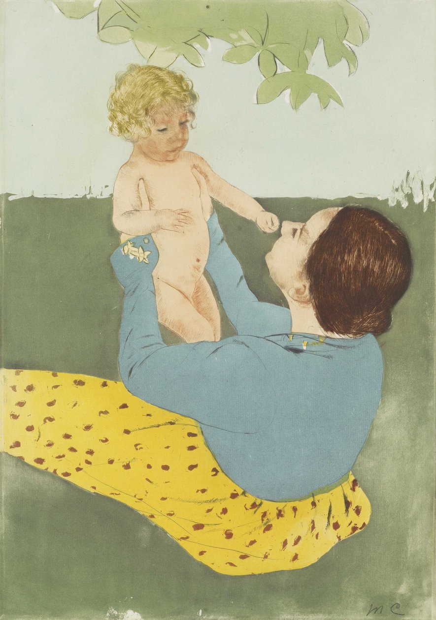 A vadgesztenyefa alatt alkotó: Mary Cassatt