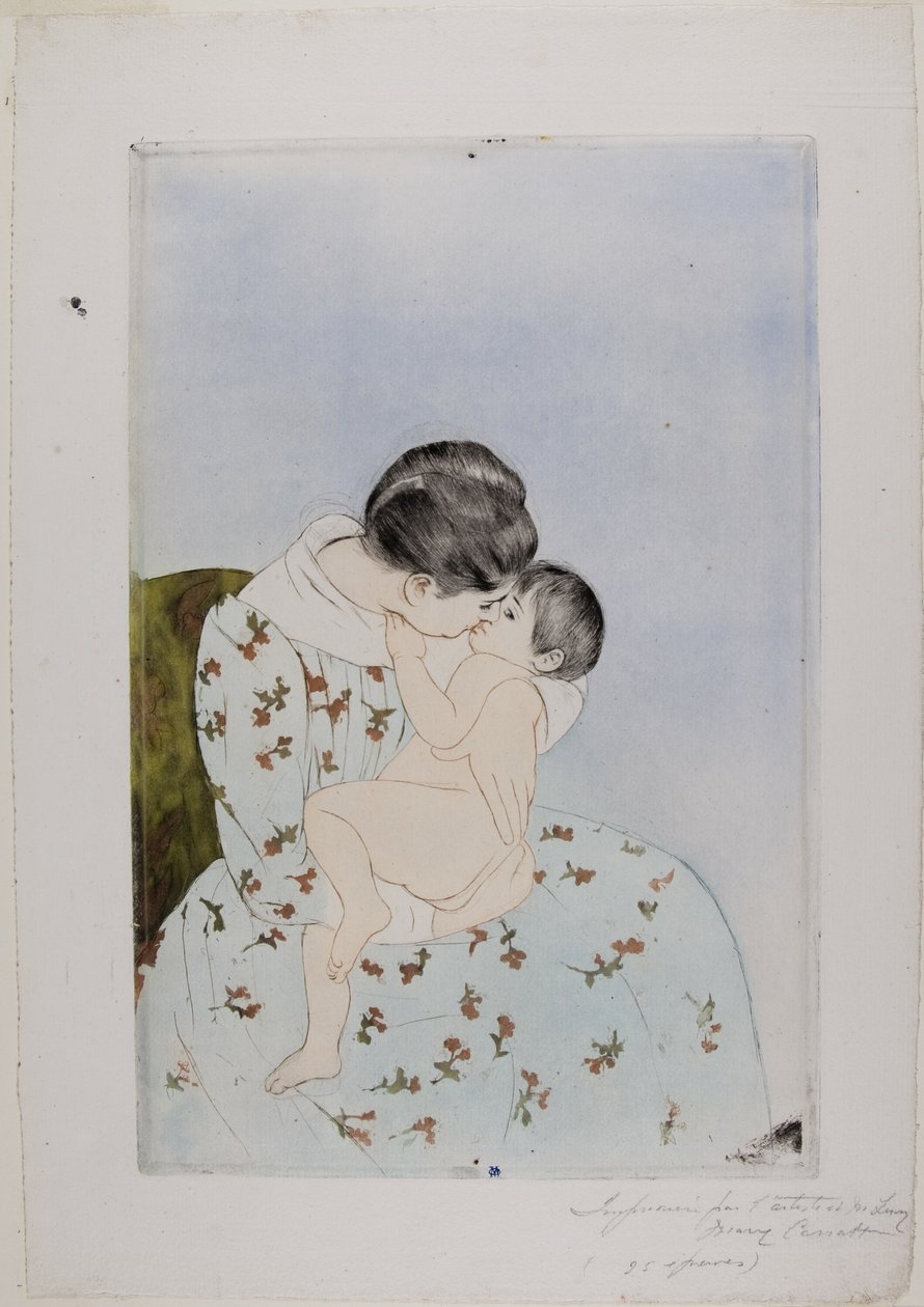 A fürdő után alkotó: Mary Cassatt