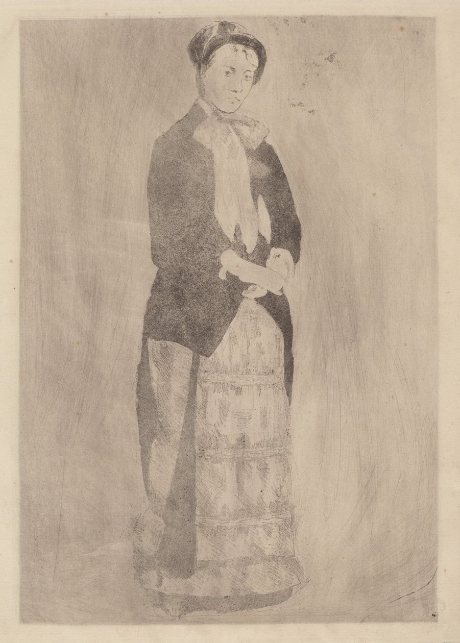 Délutáni sétány, c. 1881. alkotó: Mary Cassatt