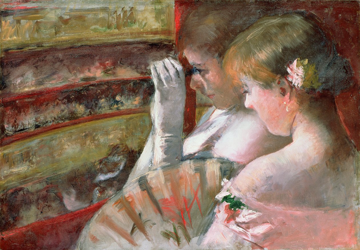 A dobozban alkotó: Mary Cassatt