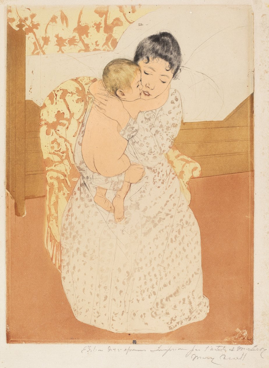 Anyai simogatás alkotó: Mary Cassatt
