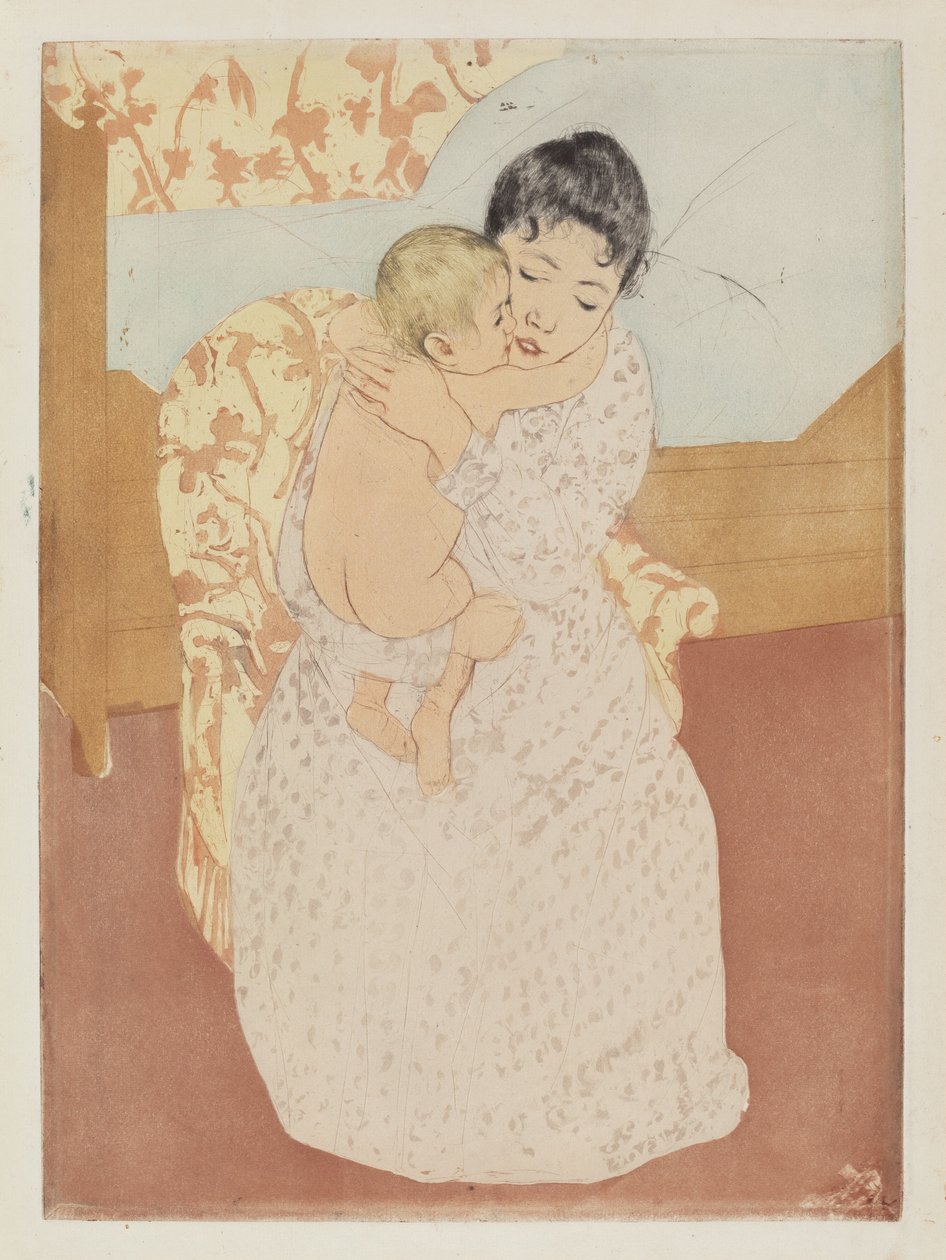 Anyai simogatás alkotó: Mary Cassatt