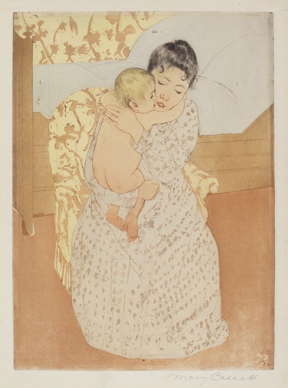 Anyai simogatás alkotó: Mary Cassatt