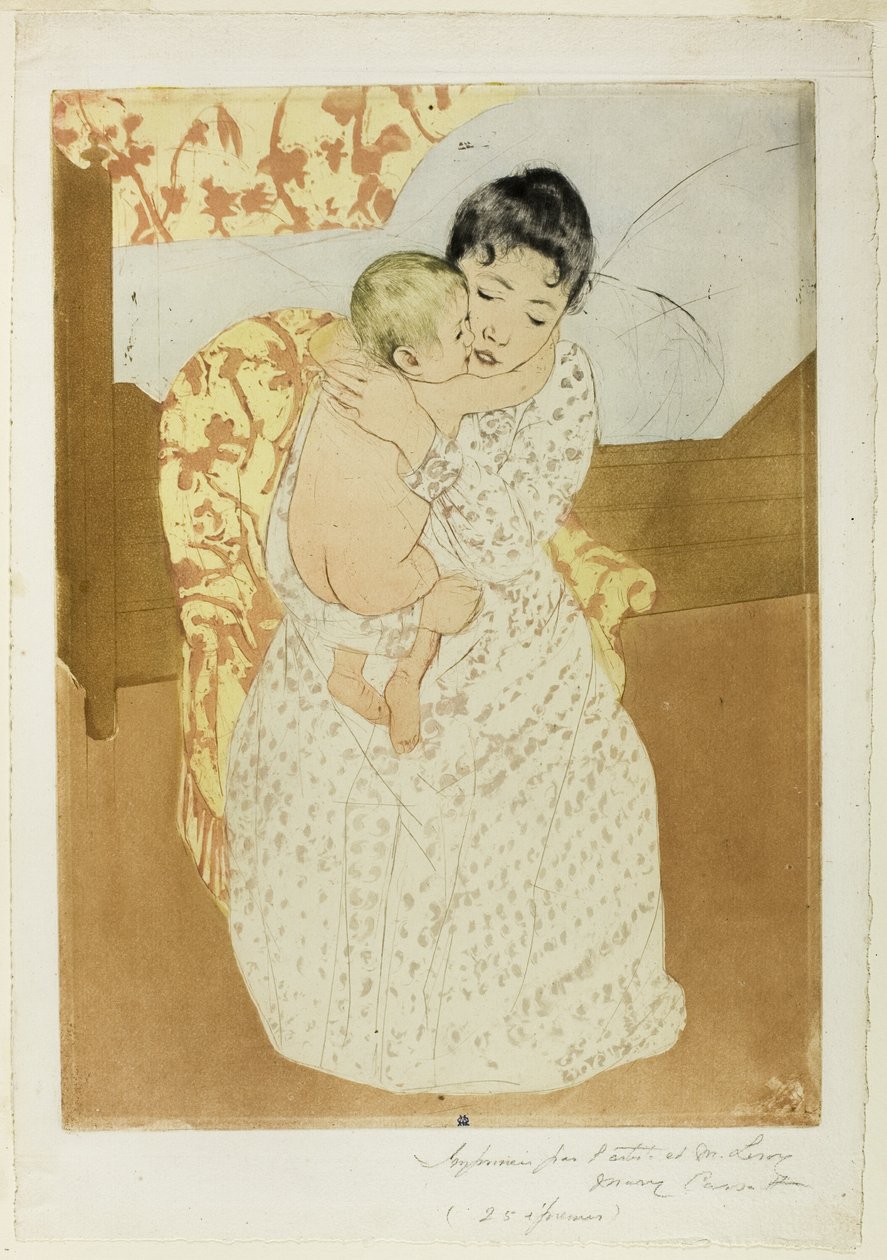 Anyai simogatás alkotó: Mary Cassatt