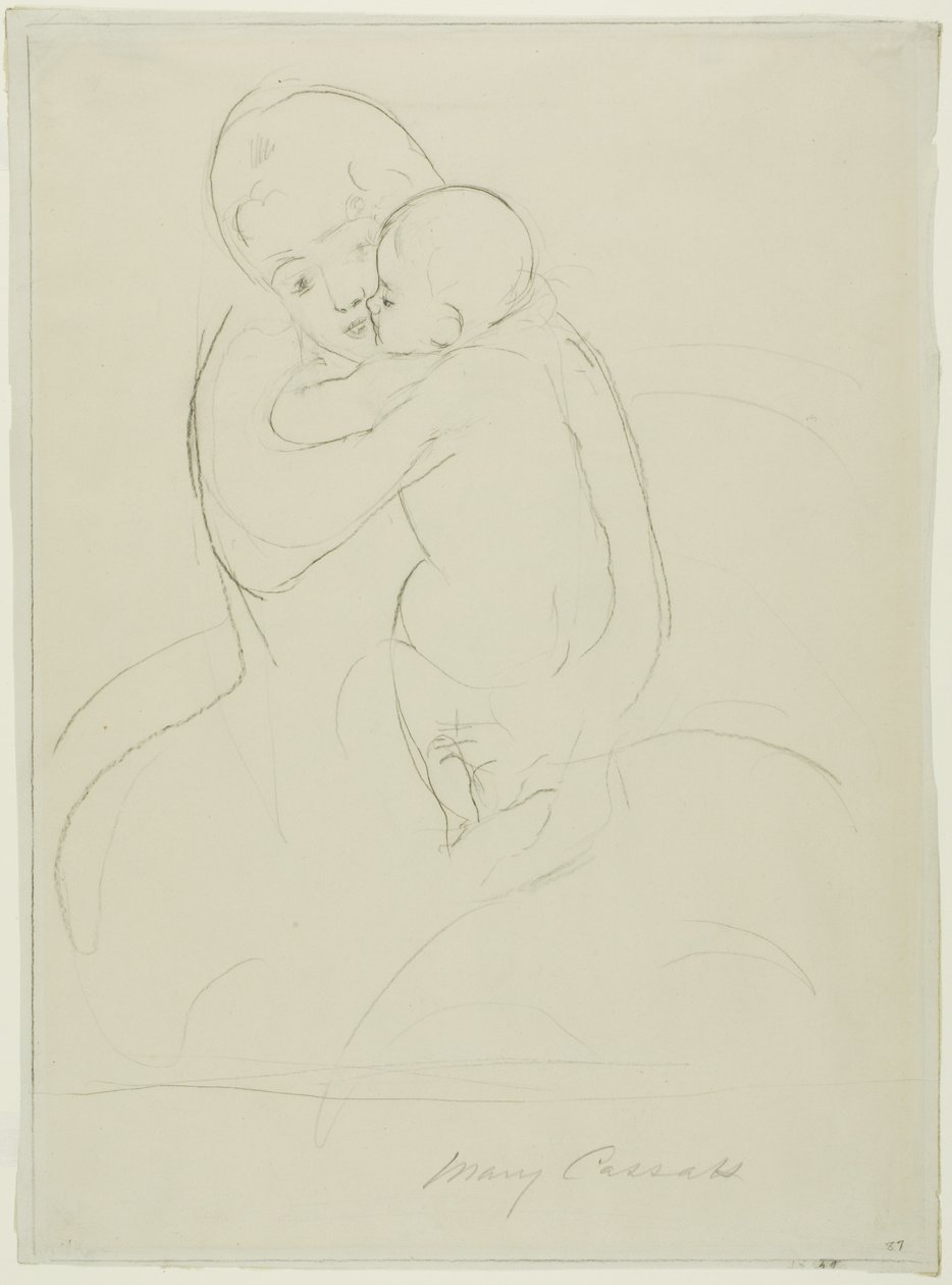 Anyai simogatás alkotó: Mary Cassatt