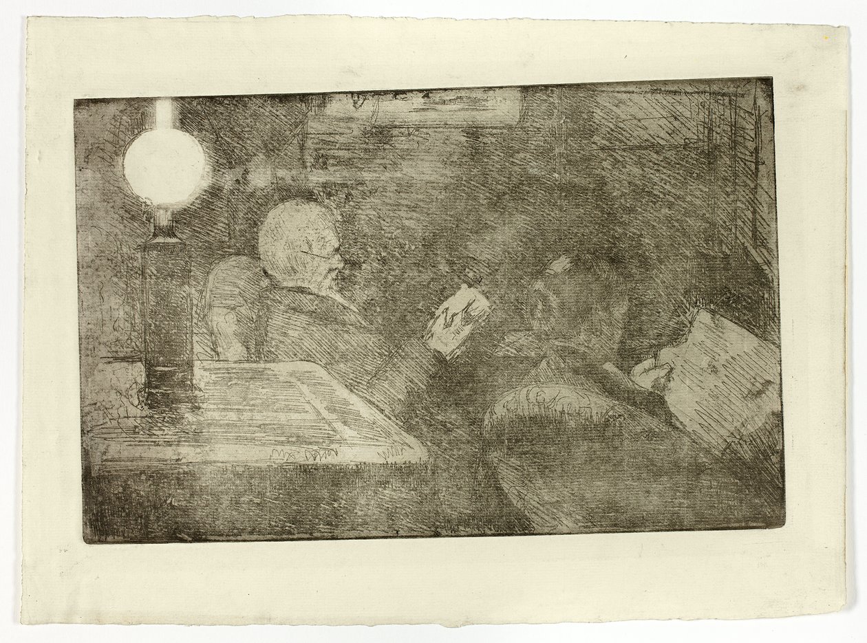 Mr. és Mrs. Cassatt Reading alkotó: Mary Cassatt