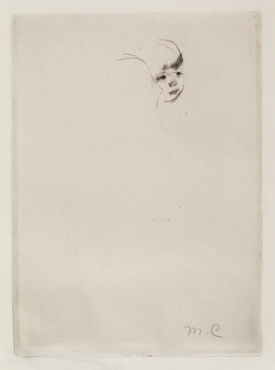 Parasztanya és gyermeke alkotó: Mary Cassatt