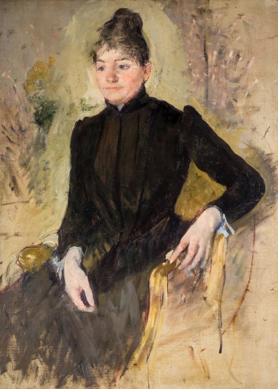 Női portré, 1881-83. alkotó: Mary Cassatt