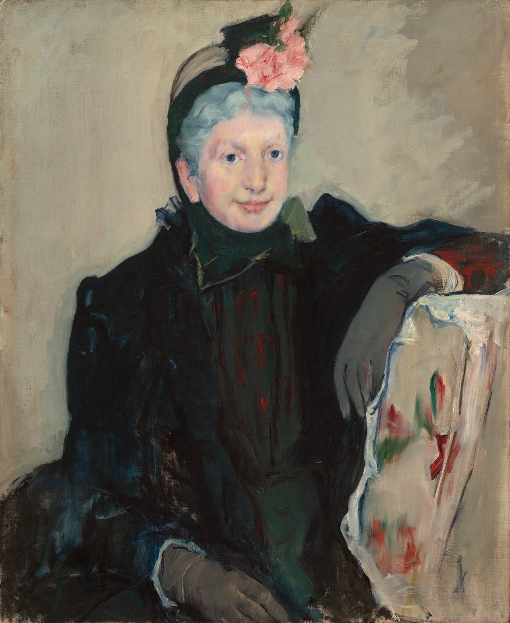 Egy idős hölgy portréja alkotó: Mary Cassatt