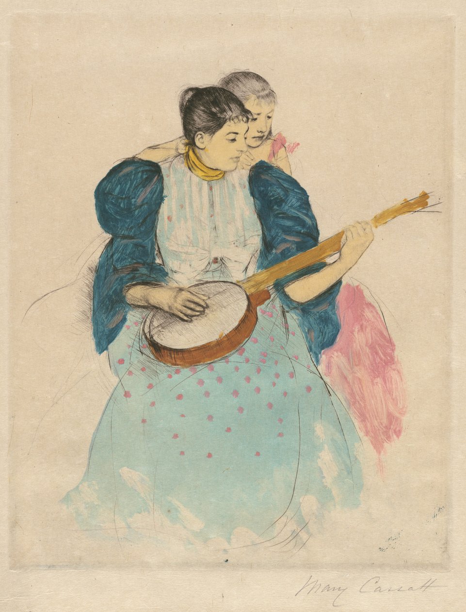 A Banjo lecke alkotó: Mary Cassatt