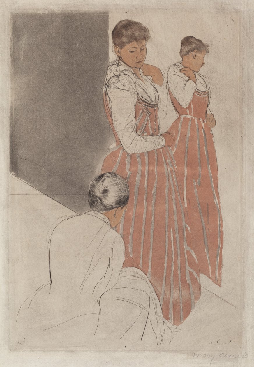 A szerelvény, 1890-1891. alkotó: Mary Cassatt