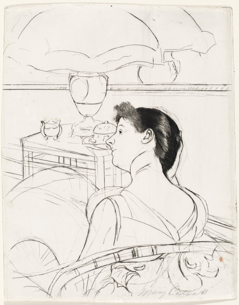 A lámpa alkotó: Mary Cassatt