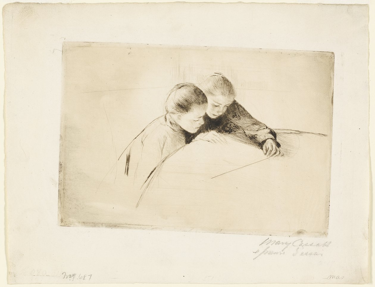 A térkép alkotó: Mary Cassatt