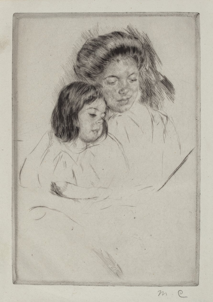 A képeskönyv (1. sz.) alkotó: Mary Cassatt