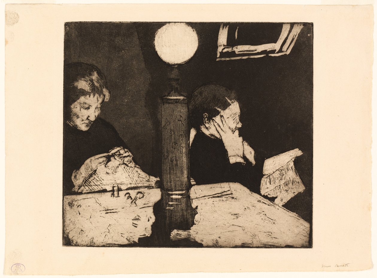 A Lámpa alatt alkotó: Mary Cassatt