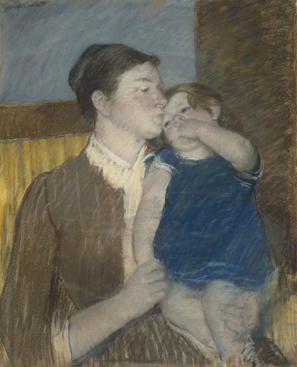 Fiatal anya, 1888 alkotó: Mary Cassatt