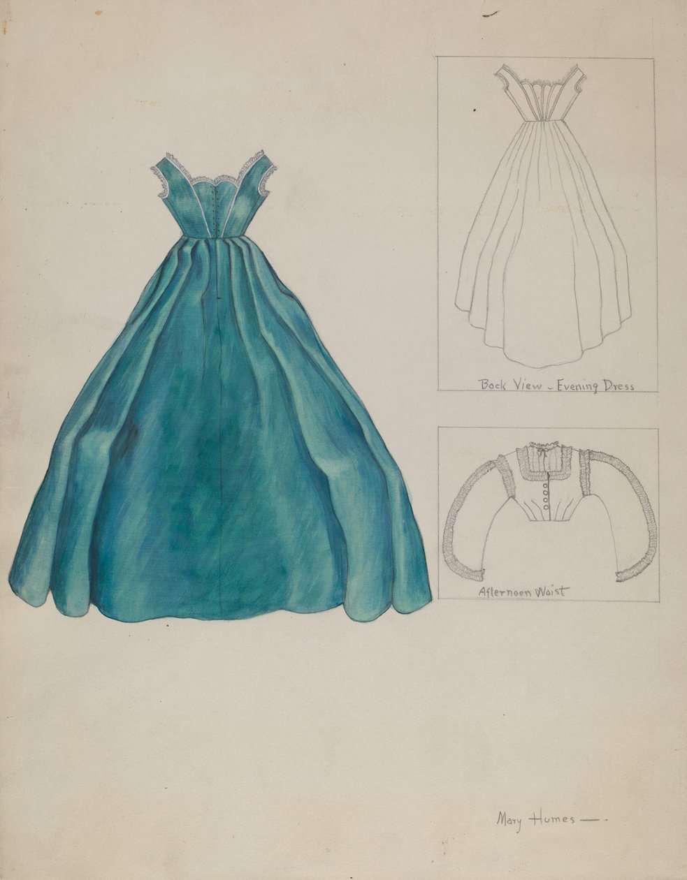 Jelmez, c. 1937. alkotó: Mary E Humes