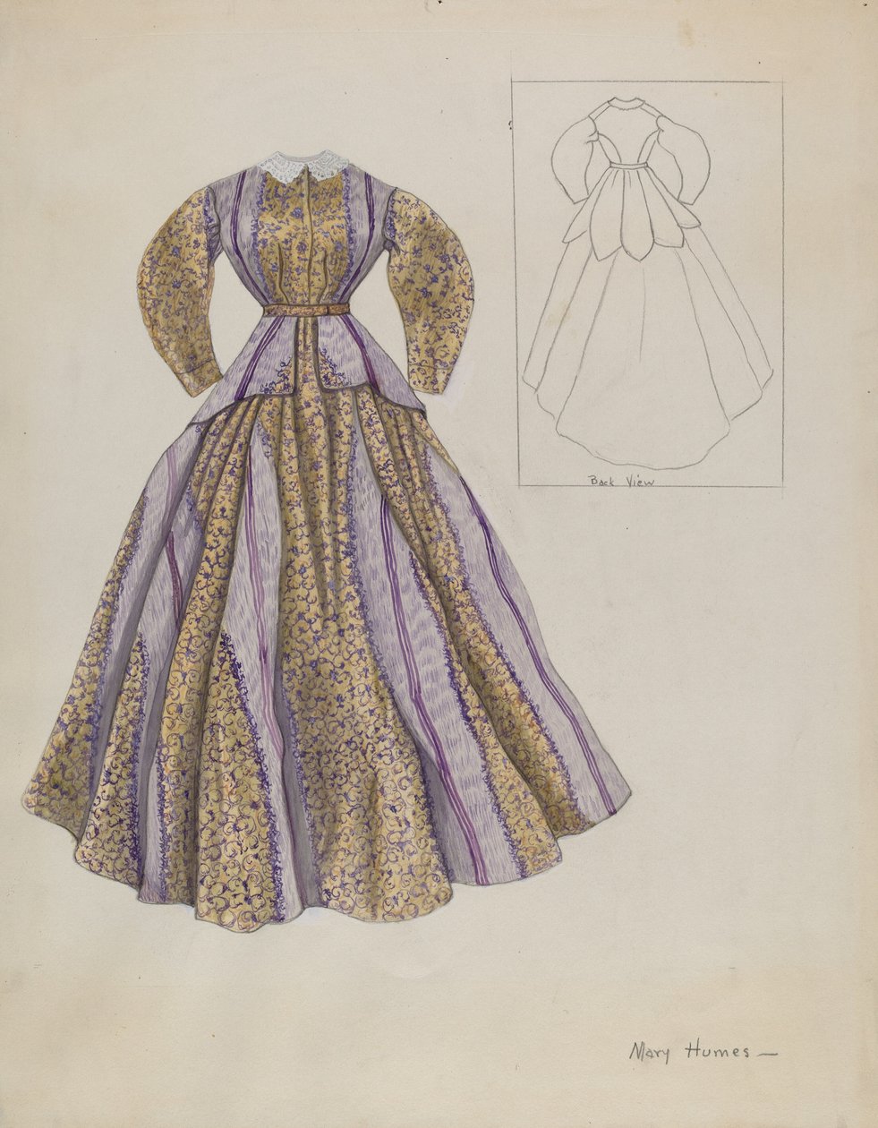 Jelmez, c. 1937. alkotó: Mary E Humes