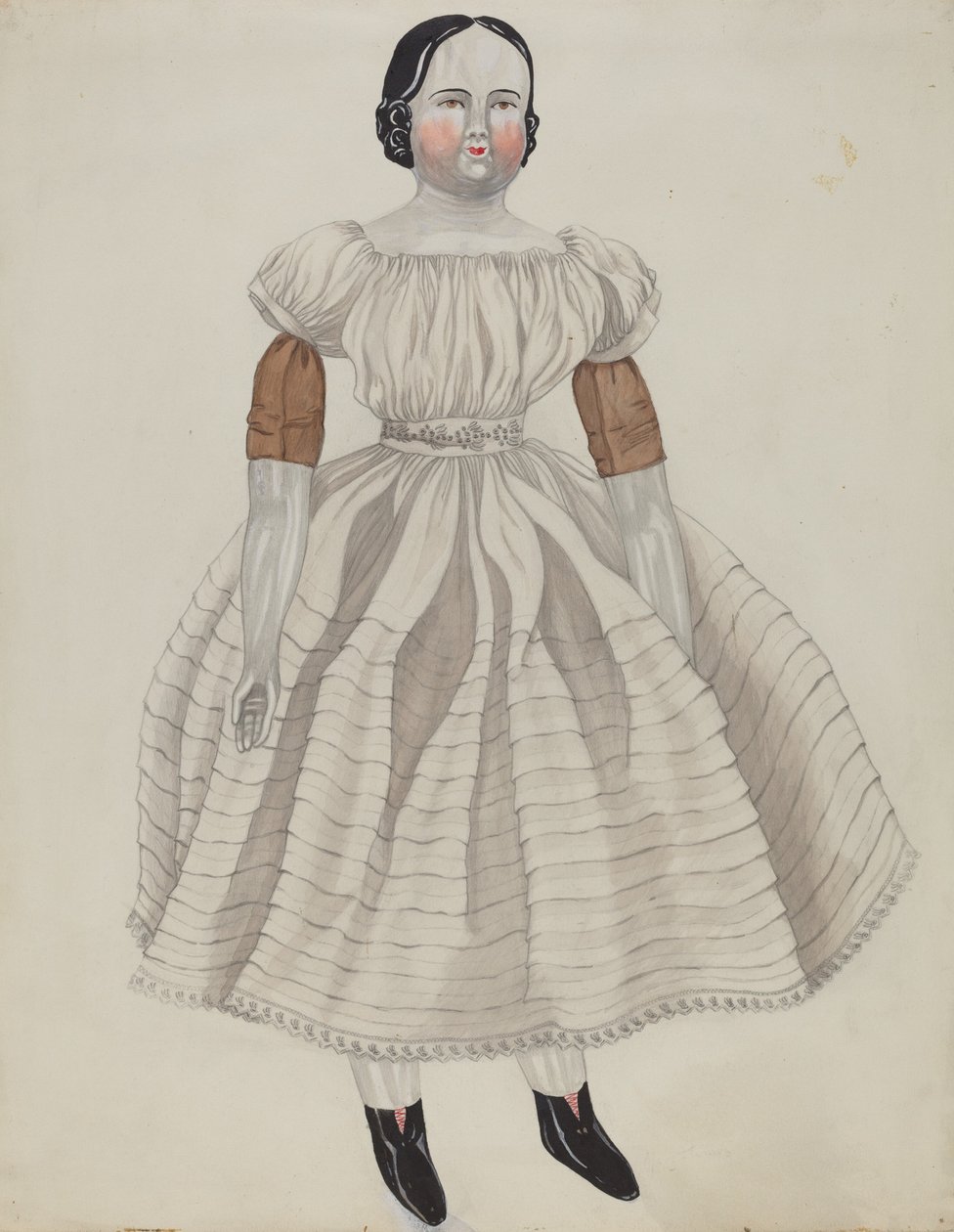 Doll - Ann Blairs, c. 1936. alkotó: Mary E Humes
