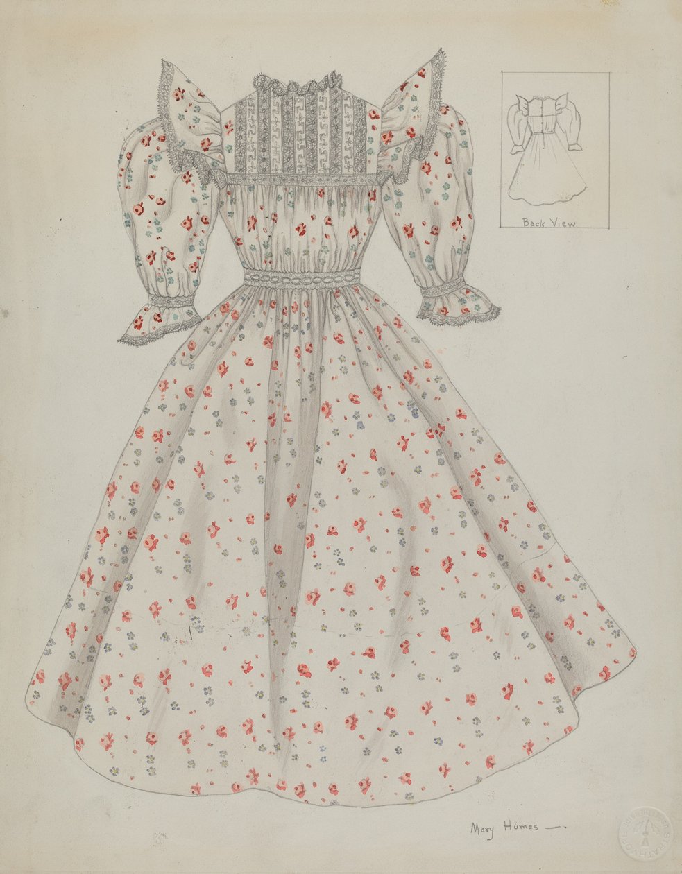 Babaruha, c. 1936. alkotó: Mary E Humes