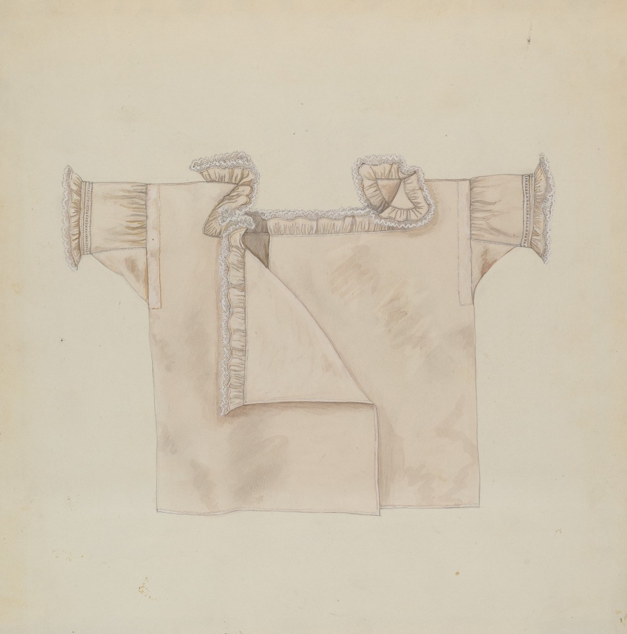 Csecsemőing, c. 1937. alkotó: Mary E Humes