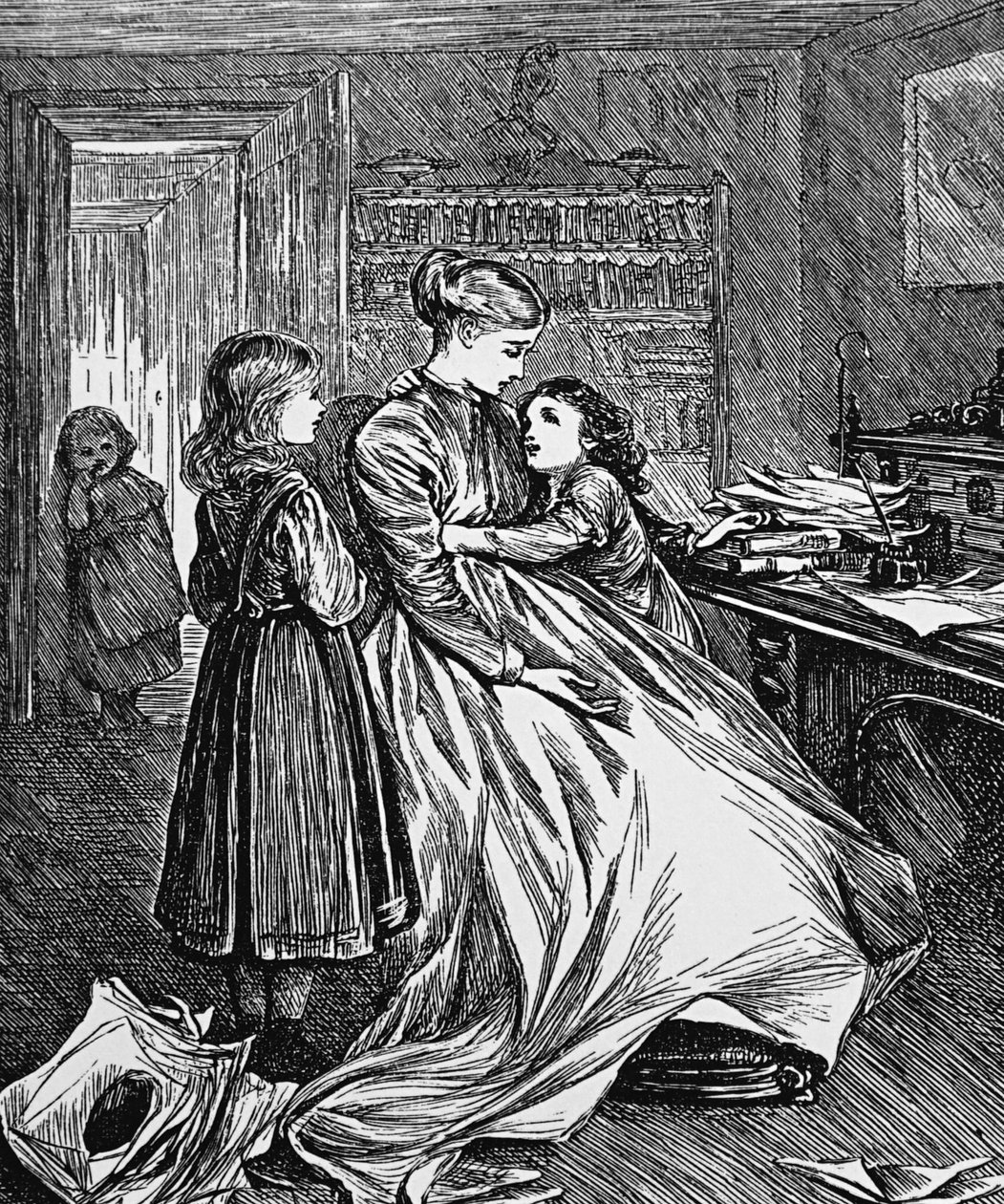 Anya és lányai alkotó: Mary Ellen Edwards