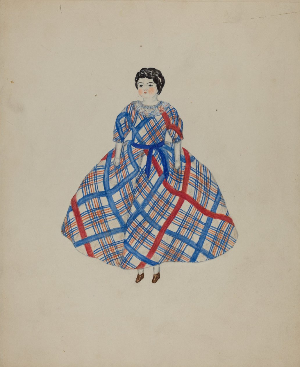 Shaker Doll, 19351942. alkotó: Mary Fitzgerald