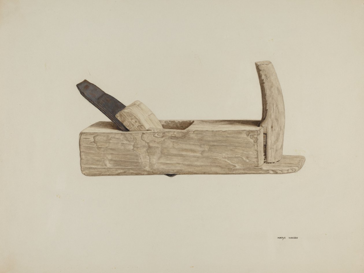 Repülőgép, c. 1939. alkotó: Mary Hansen