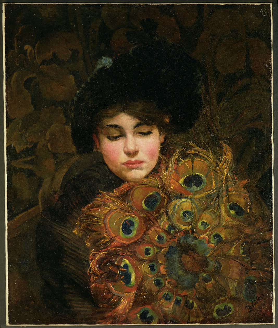 A páva rajongó alkotó: Mary Henrietta Curtois