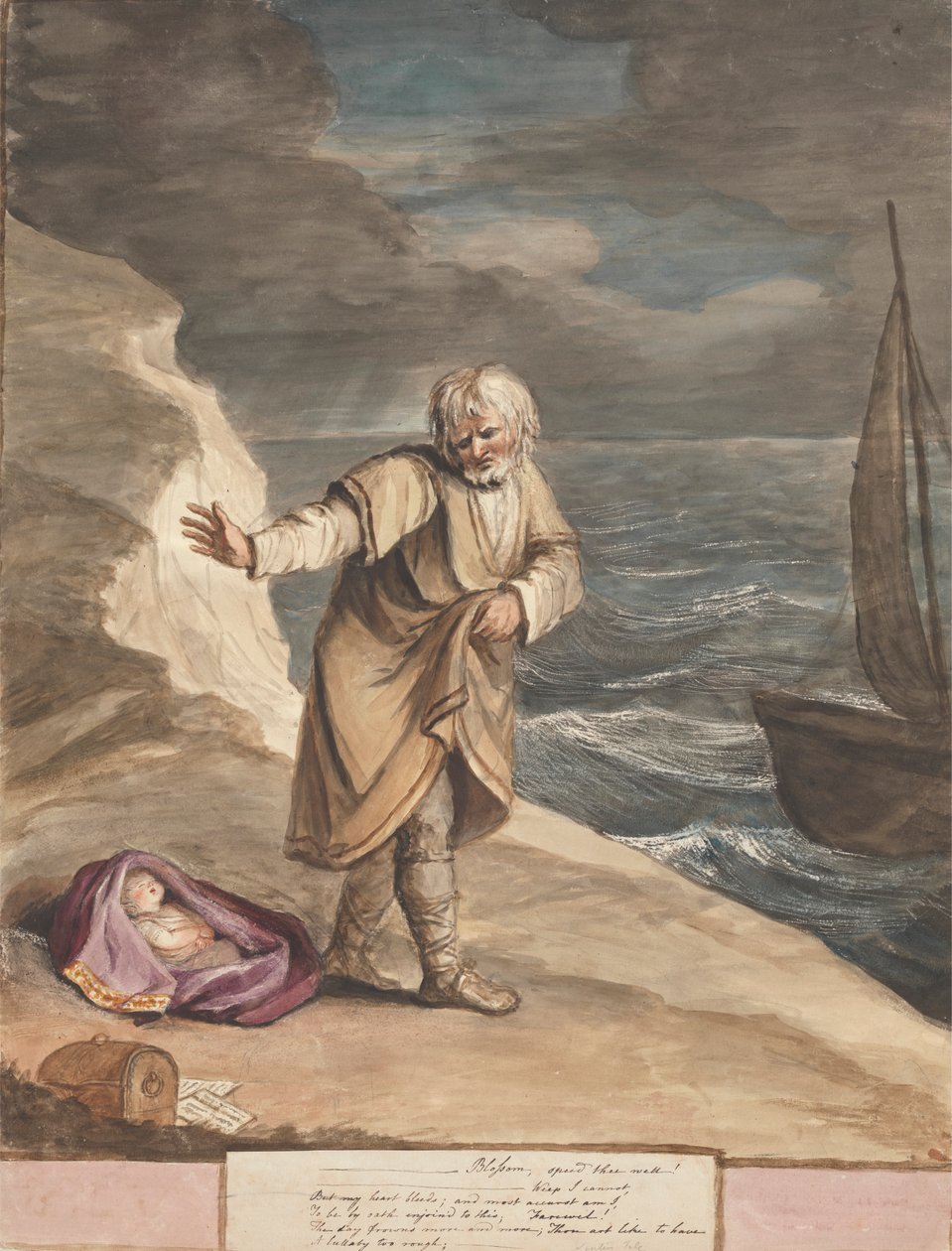 Antigonus Perdita ártalmatlanítása alkotó: Mary Hoare