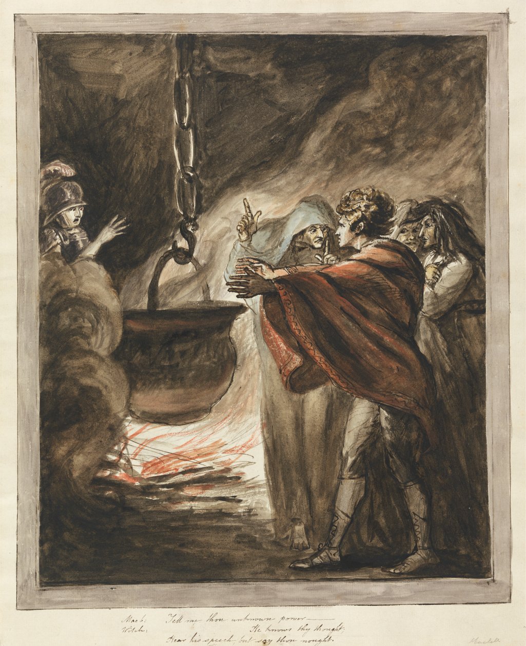 A fegyveres fej megjelenése: Macbeth alkotó: Mary Hoare