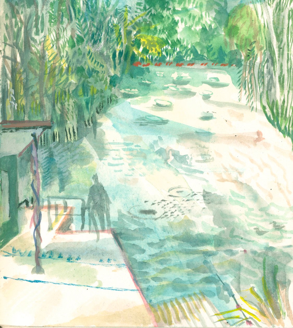Ladies Pond, Hampstead Heath alkotó: Mary Kuper