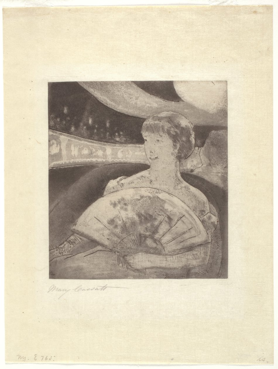 Az Opera Boxban alkotó: Mary Stevenson Cassatt