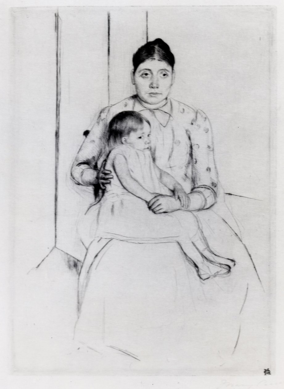 Pihenés (pihenés) alkotó: Mary Stevenson Cassatt
