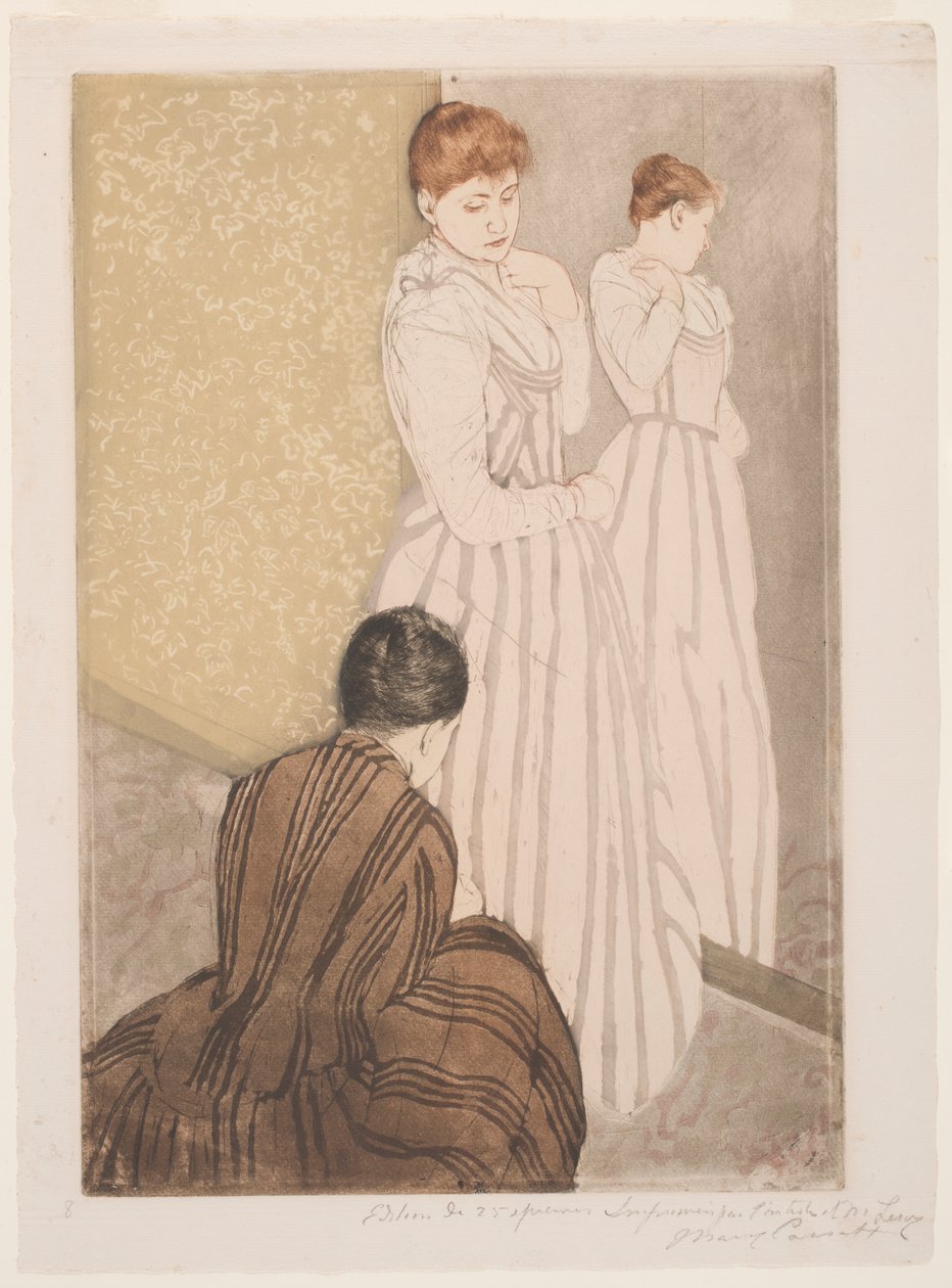 Az Illesztés alkotó: Mary Stevenson Cassatt