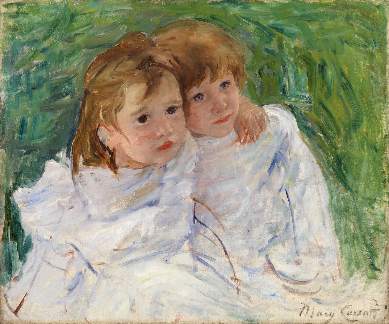 The Sisters, c.1885 (oil on canvas) alkotó: Mary Stevenson Cassatt