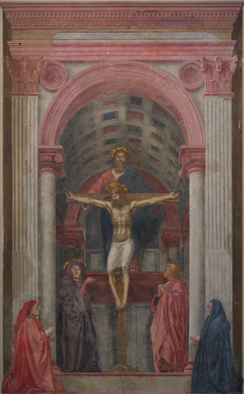 Szentháromság alkotó: Masaccio