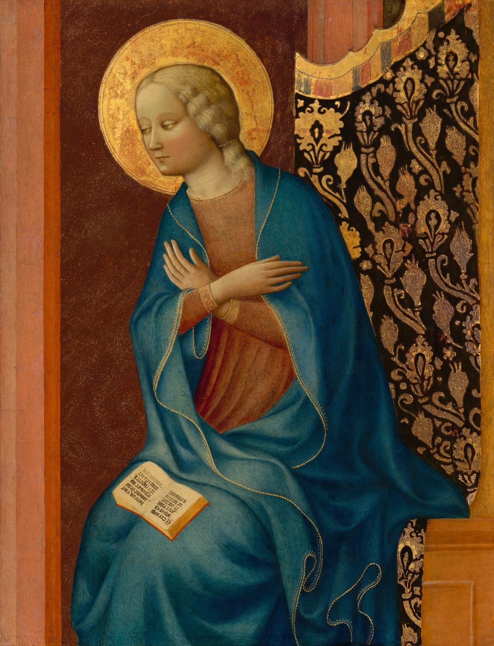 A Szűz Angyali üdvözlet, c. 1430. alkotó: Masolino da Panicale