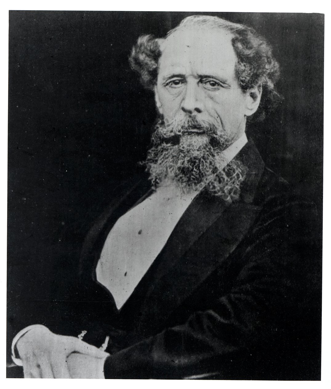 Charles Dickens (1812-70) körülbelül ötven éves, fényképezte a Mason und Co., 1862 körül alkotó: Mason and Co.